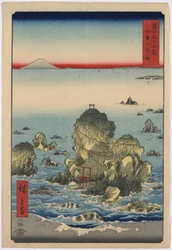 36 Zichten op de berg Fuji - 27. Futami Baai